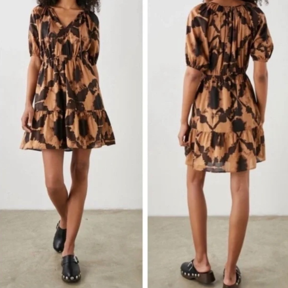 Rails Arabella Tigers Eye Dress, Size Large, EUC
